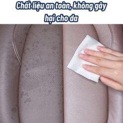 Combo 2–5 Gói Khăn Giấy Ướt Túi Đen 80 Tờ – Chuyên Dụng Lau Dọn Vệ Sinh Nội Thất Ô Tô, Túi Xách, Giày Dép, Đồ Da