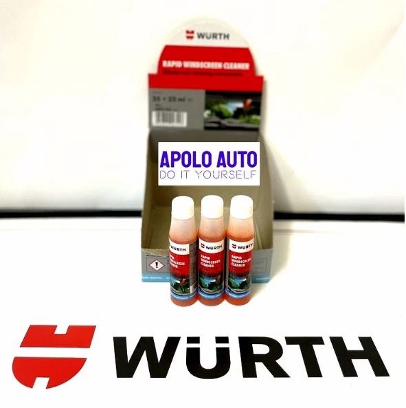 Combo 3 Chai Nước Rửa Kính Xe Ô Tô Wurth Chính Hãng 100%