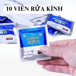 Combo 5 Viên Sủi Rửa Kính Ô Tô – Làm Sạch Kính Trong Suốt