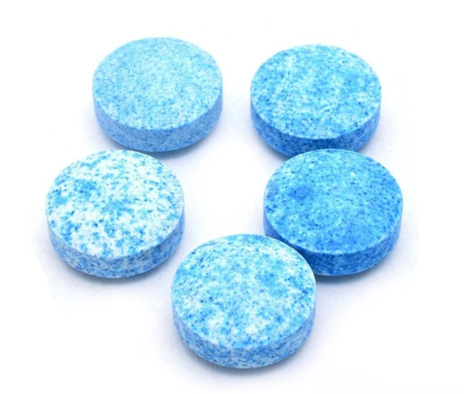 Combo 5 Viên Sủi Rửa Kính Ô Tô – Làm Sạch Kính Trong Suốt