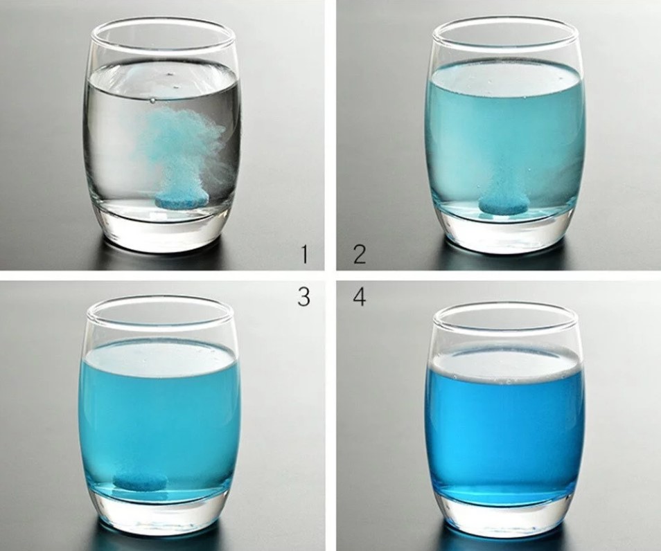 Combo 5 Viên Sủi Rửa Kính Ô Tô – Làm Sạch Kính Trong Suốt