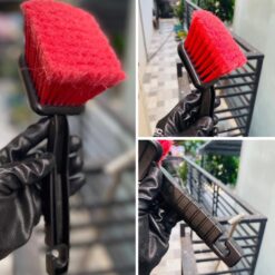 Combo Cọ Rửa Xe Đa Năng – Chổi Rửa Mâm Lazang, Bàn Chải Lốp, Vệ Sinh Gầm & Lốc Máy Ô Tô, Xe Máy