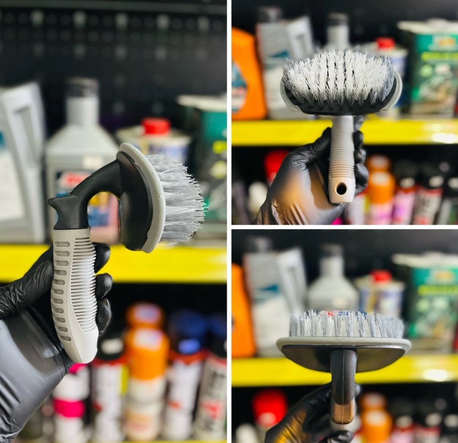 Combo Cọ Rửa Xe Đa Năng – Chổi Rửa Mâm Lazang, Bàn Chải Lốp, Vệ Sinh Gầm & Lốc Máy Ô Tô, Xe Máy