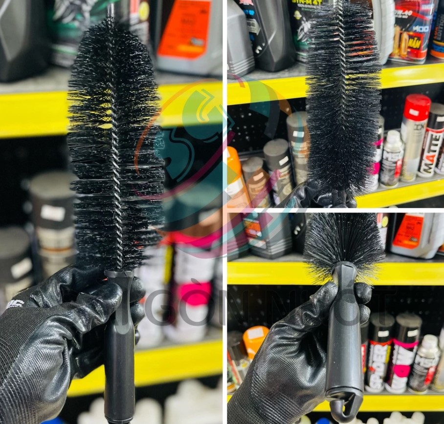 Combo Cọ Rửa Xe Đa Năng – Chổi Rửa Mâm Lazang, Bàn Chải Lốp, Vệ Sinh Gầm & Lốc Máy Ô Tô, Xe Máy