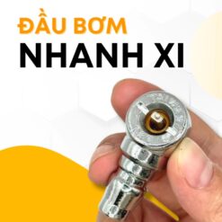 Đầu bơm xe nhanh xi – Đầu bơm lốp xe máy, xe đạp 11mm, áp suất 220 PSI