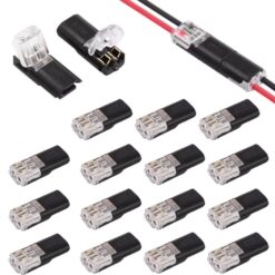 Đầu Nối Dây 2 Chân Chống Nước – Phích Cắm Điện Nhanh Cho Pin Ô Tô, Xe Máy, Thiết Bị Hàng Hải