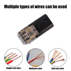 Đầu Nối Dây 2 Chân Chống Nước – Phích Cắm Điện Nhanh Cho Pin Ô Tô, Xe Máy, Thiết Bị Hàng Hải