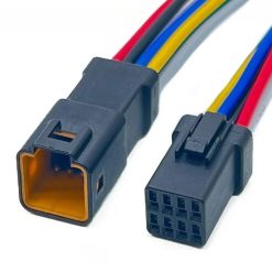 Đầu Nối Dây Chống Nước, Ổ Cắm Nam Và Nữ Có Cáp Đầu Nối Điện JST JWPF – Loại 2P / 3P / 4P / 6P / 8P – Kích thước 0.6mm