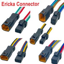 Đầu Nối Dây Chống Nước, Ổ Cắm Nam Và Nữ Có Cáp Đầu Nối Điện JST JWPF – Loại 2P / 3P / 4P / 6P / 8P – Kích thước 0.6mm