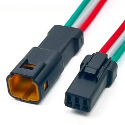 Đầu Nối Dây Chống Nước, Ổ Cắm Nam Và Nữ Có Cáp Đầu Nối Điện JST JWPF – Loại 2P / 3P / 4P / 6P / 8P – Kích thước 0.6mm