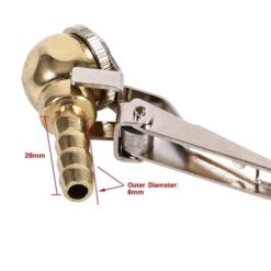 Đầu Nối Máy Bơm Hơi Không Kẹp Lốp – Dụng Cụ Thân Van Bơm Hơi Lốp Ô Tô, Xe Máy