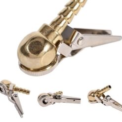 Đầu Nối Máy Bơm Hơi Không Kẹp Lốp – Dụng Cụ Thân Van Bơm Hơi Lốp Ô Tô, Xe Máy