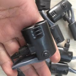 Đầu Vòi Bơm Đa Năng Cho Xe Đạp, Xe Máy Tương Thích Schrader & Presta, Áp Suất 150 PSI, Chất Liệu ABS Cao Cấp