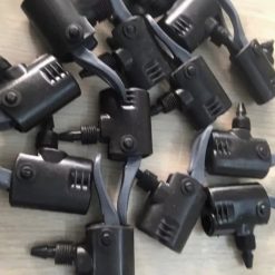 Đầu Vòi Bơm Đa Năng Cho Xe Đạp, Xe Máy Tương Thích Schrader & Presta, Áp Suất 150 PSI, Chất Liệu ABS Cao Cấp