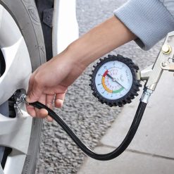 Đầu Vòi Bơm Hơi Kiêm Đồng Hồ Đo Áp Suất Lốp – Chính Xác, Phạm Vi 0-16 Bar / 0-230 Psi