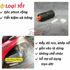 Đầu Vòi Xịt Bọt Tuyết – Phụ Kiện Bình Bọt Tuyết Cầm Tay