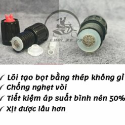 Đầu Vòi Xịt Bọt Tuyết – Phụ Kiện Bình Bọt Tuyết Cầm Tay