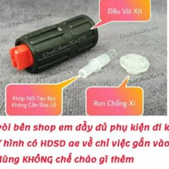 Đầu Vòi Xịt Bọt Tuyết – Phụ Kiện Bình Bọt Tuyết Cầm Tay