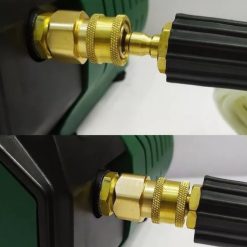 Dây Rửa Xe Áp Lực Cao 10m – 15m – 20m – 30m, 2 Đầu Ren 22mm Kèm Khớp Nối Đồng