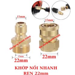 Dây Rửa Xe Áp Lực Cao 22mm – Chiều Dài 10m, 15m, 20m, 30m, Tùy Chọn Khớp Nối, Bền, Chịu Áp Lực Tốt