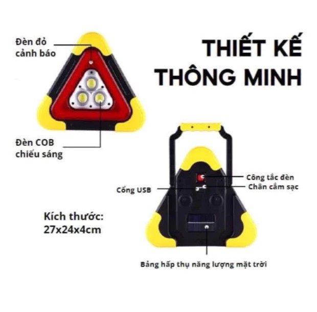 Đèn cảnh báo ô tô - Biển cảnh báo nguy hiểm ô tô có đèn led
