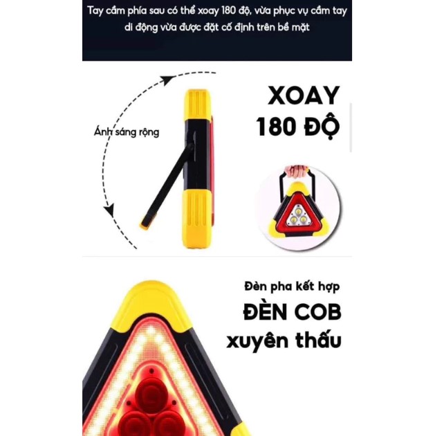 Đèn cảnh báo ô tô - Biển cảnh báo nguy hiểm ô tô có đèn led