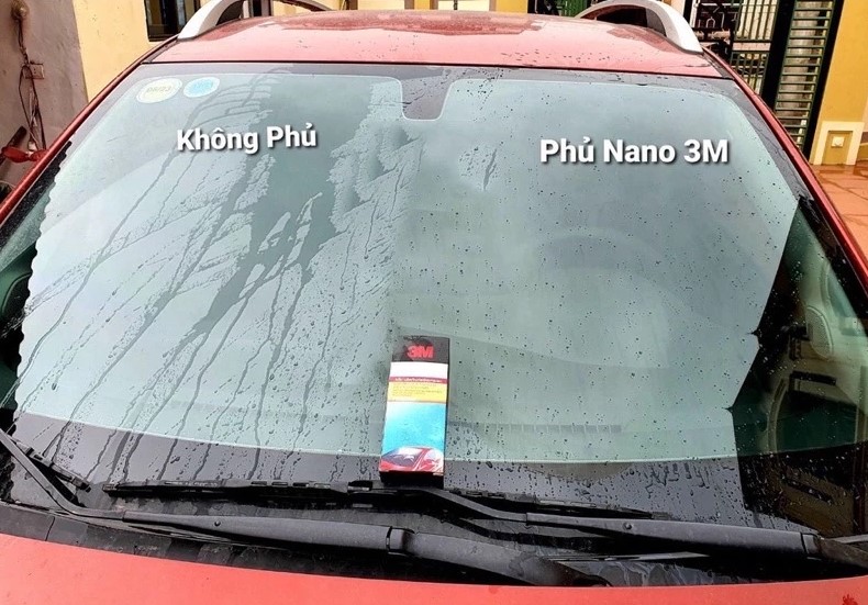 Dung Dịch Chống Bám Nước Kính Ô Tô 3M 08889LT – Giải Pháp Trượt Nước Hiệu Quả Cho Kính Lái & Gương Hậu