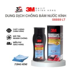 Dung Dịch Nano Phủ Kính Chống Bám Nước Ô Tô 3M 08889LT 200ml