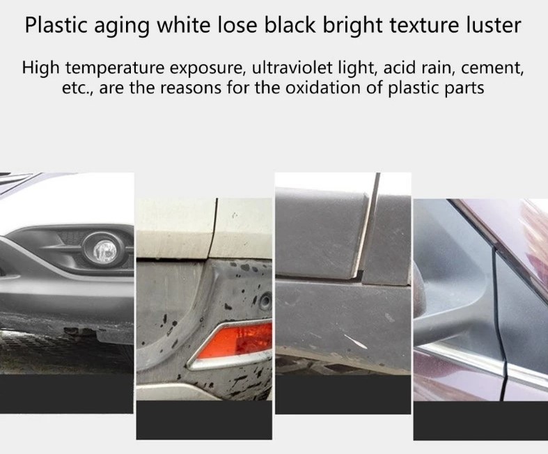 Dung Dịch Phục Hồi Nhựa Xe 30ml – Lớp Phủ Pha Lê Bảo Vệ & Tân Trang Nhựa, Sửa Chữa Trầy Xước