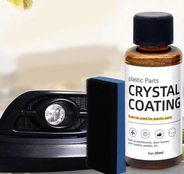 Dung Dịch Phục Hồi Nhựa Xe 30ml – Lớp Phủ Pha Lê Bảo Vệ & Tân Trang Nhựa, Sửa Chữa Trầy Xước