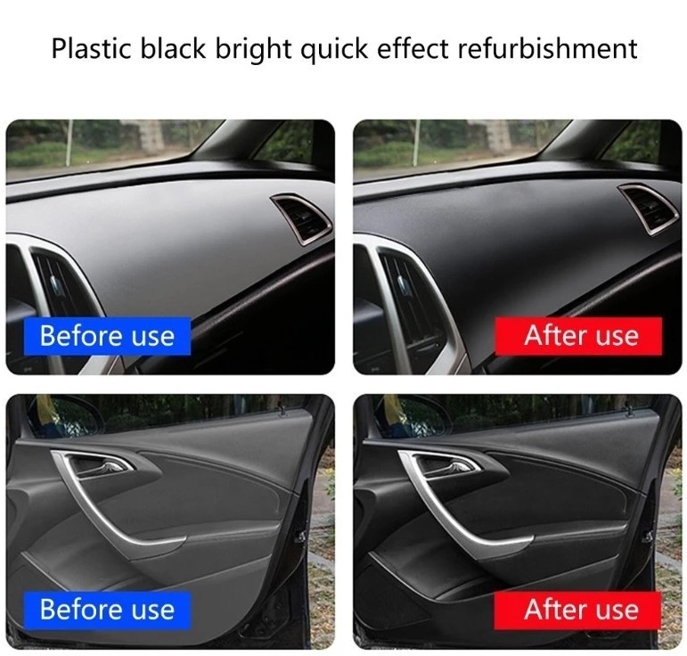 Dung Dịch Phục Hồi Nhựa Xe 30ml – Lớp Phủ Pha Lê Bảo Vệ & Tân Trang Nhựa, Sửa Chữa Trầy Xước