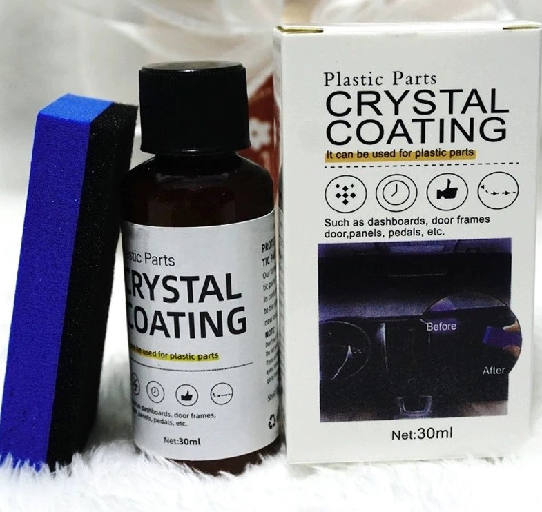 Dung Dịch Phục Hồi Nhựa Xe 30ml – Lớp Phủ Pha Lê Bảo Vệ & Tân Trang Nhựa, Sửa Chữa Trầy Xước