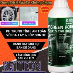 Dung Dịch Rửa Xe Không Chạm Bọt Tuyết KATTON 1000ml – Làm Sạch Xe Máy & Ô Tô, Tẩy Nhẹ, Đánh Bóng