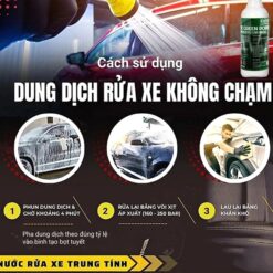 Dung Dịch Rửa Xe Không Chạm Bọt Tuyết KATTON 1000ml – Làm Sạch Xe Máy & Ô Tô, Tẩy Nhẹ, Đánh Bóng