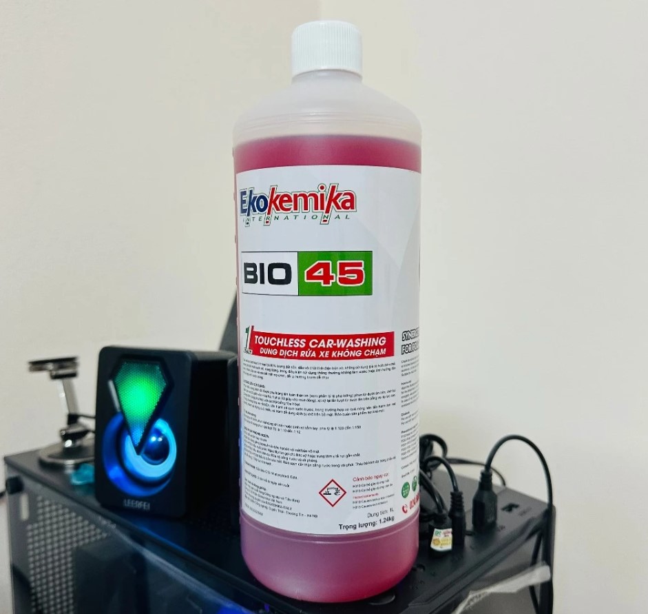 Dung Dịch Rửa Xe Không Chạm Ekokemika Bio 45 – 1L | Nước Rửa Xe Ô Tô, Xe Máy Cao Cấp
