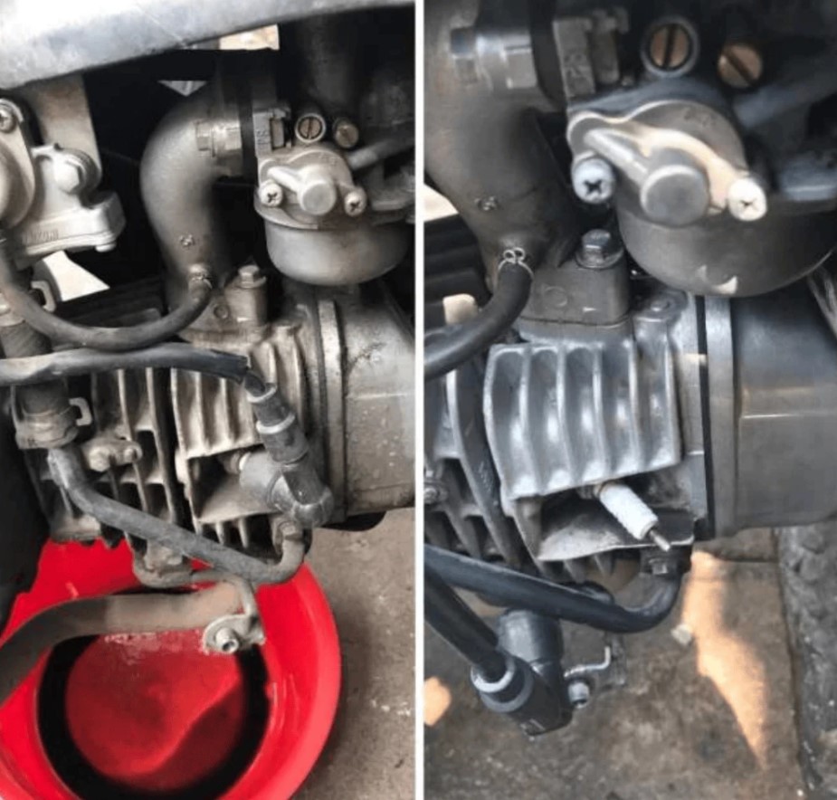 Dung Dịch Tẩy Lốc Máy Xe Máy Pallas Siêu Mạnh 3L – Loại Bỏ Ố Vàng, Dầu Nhớt, Rỉ Sét