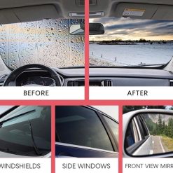 Dung Dịch Tẩy Màng Dầu Kính Ô Tô 120ml, Công Thức Mạnh, Kèm Dụng Cụ Lau