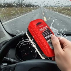 Dung Dịch Tẩy Màng Dầu Kính Ô Tô 120ml, Công Thức Mạnh, Kèm Dụng Cụ Lau