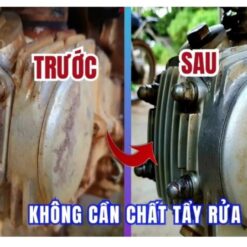 Dung dịch tẩy rửa đầu bò và lốc máy không chạm Super Clean – siêu mạnh, tẩy rỉ sét hiệu quả