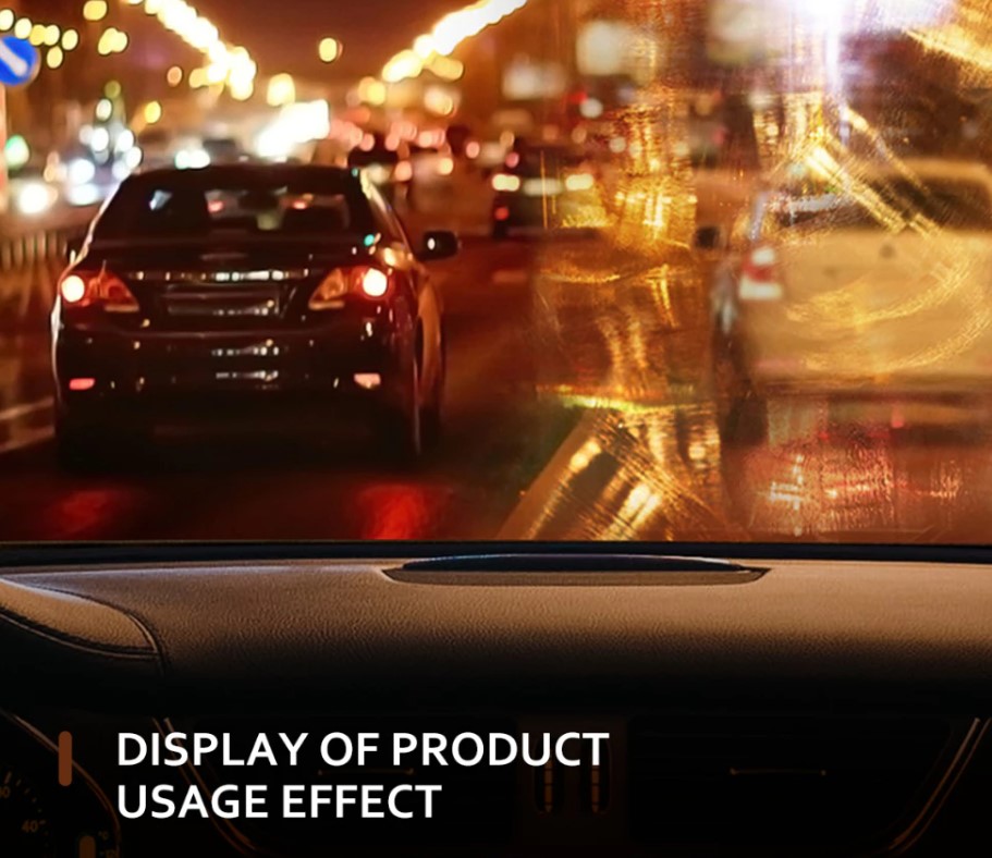 Dung Dịch Tẩy Vết Dầu Kính Ô tô, Xịt Khử Màng Dầu Kính Chắn Gió, Chống Mưa, Làm Sạch Nhanh 2s