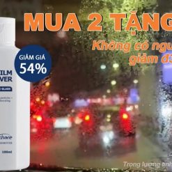 Dung Dịch Tẩy Vết Dầu Kính Ô tô, Xịt Khử Màng Dầu Kính Chắn Gió, Chống Mưa, Làm Sạch Nhanh 2s