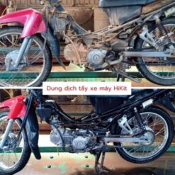 Dung dịch tẩy xe máy, đầu bò, lốc máy, tẩy rỉ sét HiKit – Làm sạch nhanh, không cần cọ rửa