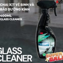 Dung Dịch Vệ Sinh Kính Xe Hơi Siêu Sạch 3M Glass Cleaner PN38191LT Chai 400ML