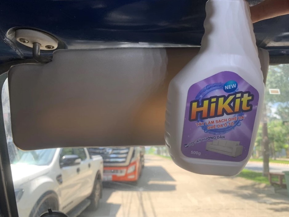 Dung Dịch Vệ Sinh Nội Thất Ô Tô HiKit – Làm Sạch Ghế Da, Sofa, Đồ Da Mốc Hiệu Quả