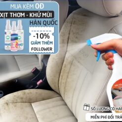 Dung Dịch Vệ Sinh Nội Thất Xe Hơi Hàn Quốc 500ml Mã HC01SC – Làm Sạch Ghế Da Ôtô, Sofa Da, Ghế Nỉ