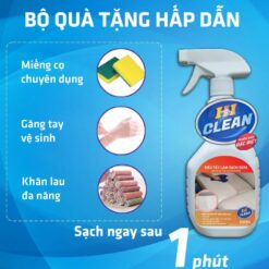 Dung Dịch Vệ Sinh Nội Thất Xe Hơi Hàn Quốc 500ml Mã HC01SC – Làm Sạch Ghế Da Ôtô, Sofa Da, Ghế Nỉ