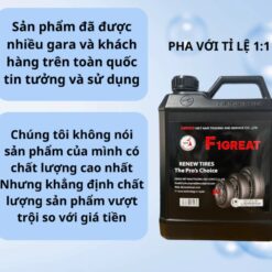 Dưỡng Lốp Ô Tô – Dung Dịch Bóng Lốp, Phục Hồi Đen Bóng Chính Hãng DENSO 4L