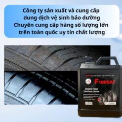 Dưỡng Lốp Ô Tô – Dung Dịch Bóng Lốp, Phục Hồi Đen Bóng Chính Hãng DENSO 4L