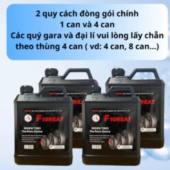 Dưỡng Lốp Ô Tô – Dung Dịch Bóng Lốp, Phục Hồi Đen Bóng Chính Hãng DENSO 4L