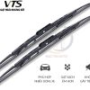 Gạt Mưa Ô Tô Khung Sắt VTS – Siêu Êm, Siêu Bền, Bảo Vệ Tầm Nhìn Lái Xe Khi Mưa